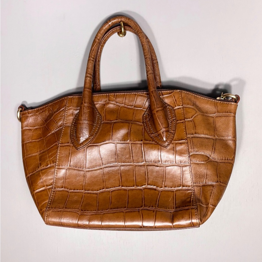 FOLEY & CORRINA Croc-Embossed Handbag
